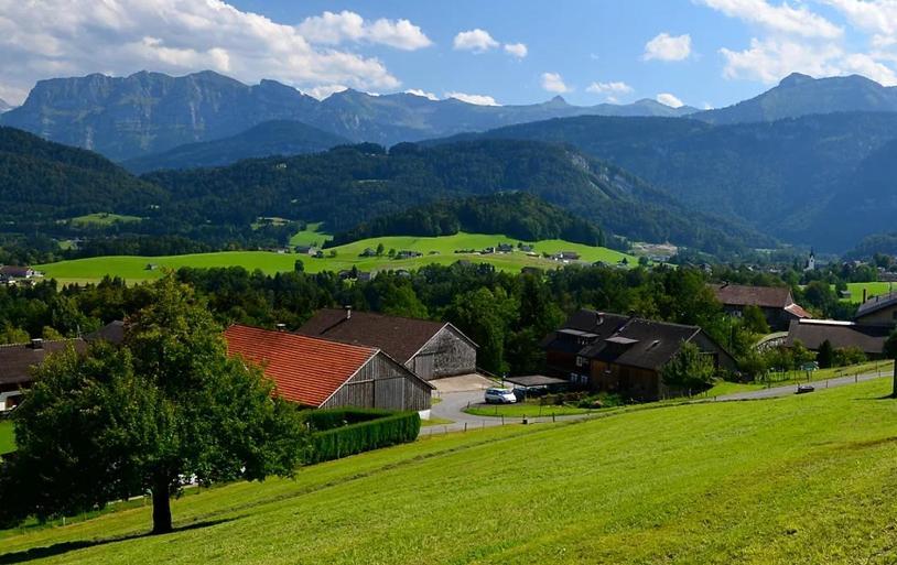 Bio Ferienbauernhof Greber Villa Шварценберг им Брегенцервалд Екстериор снимка